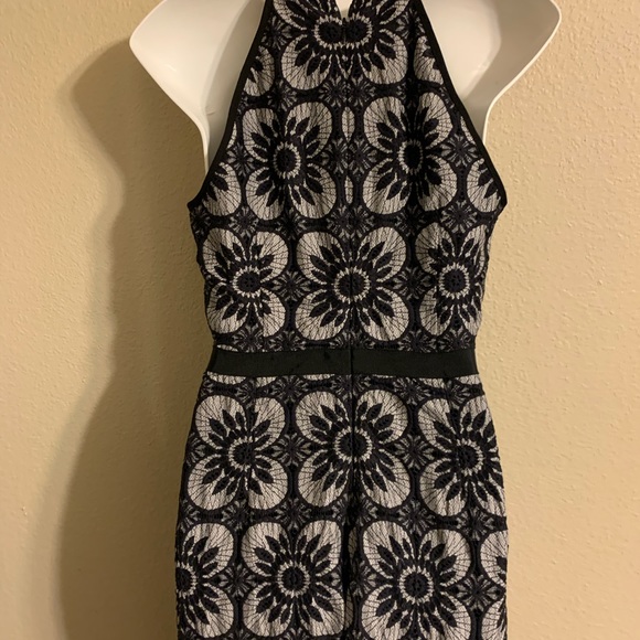 NWT Banana Republic black lace midi dress 4 - Picture 6 of 8